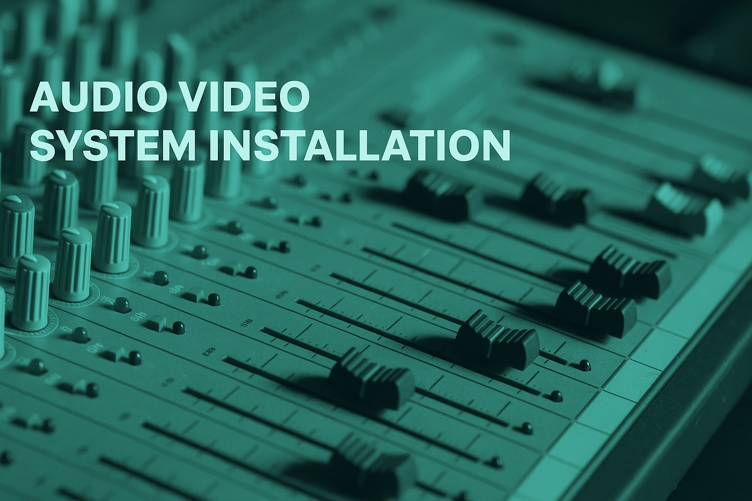 Audio Video System Installation